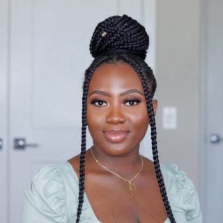 18 Ways To Style Your Knotless Braids According to Adanna Madueke
